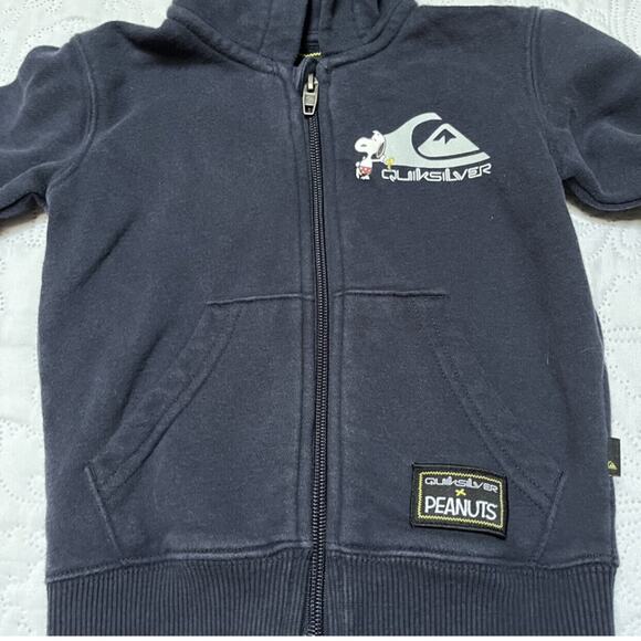Quiksilver Peanuts Local Legends Hoodie Size 2 - Picture 3 of 5